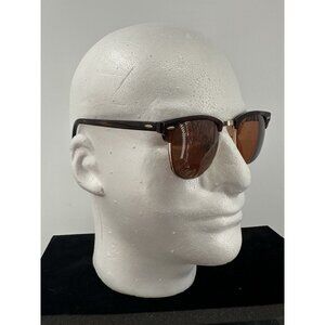 VINTAGE RAY-BAN CLUBMASTER W0366 WYAS TORTOISE BROWN FRAMES (C8-04)